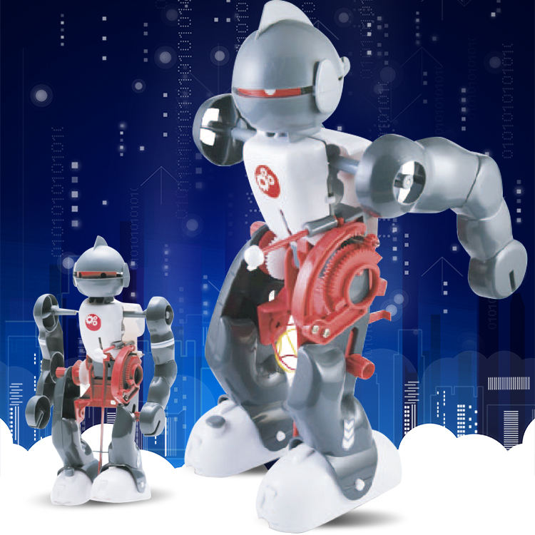 New Self-assembled Science Educational Toys Dancing Electric Intelligent Rolling Tumbling Robot Kits
