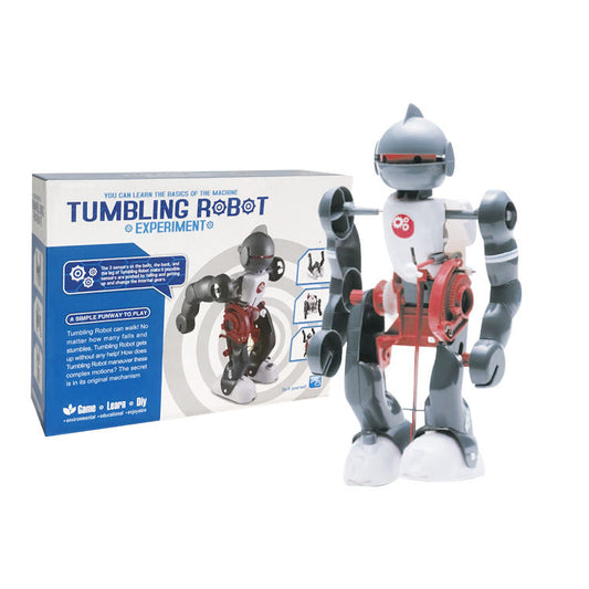 New Self-assembled Science Educational Toys Dancing Electric Intelligent Rolling Tumbling Robot Kits